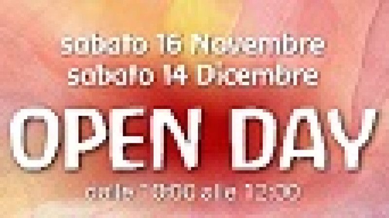 OPEN DAY 2024/2025